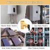 Anti Backflow Brass Safety Valves 0.8MPa Pressure Release Mechanism 1/2 Inch Threaded Connection for Plumbing Heating Use
