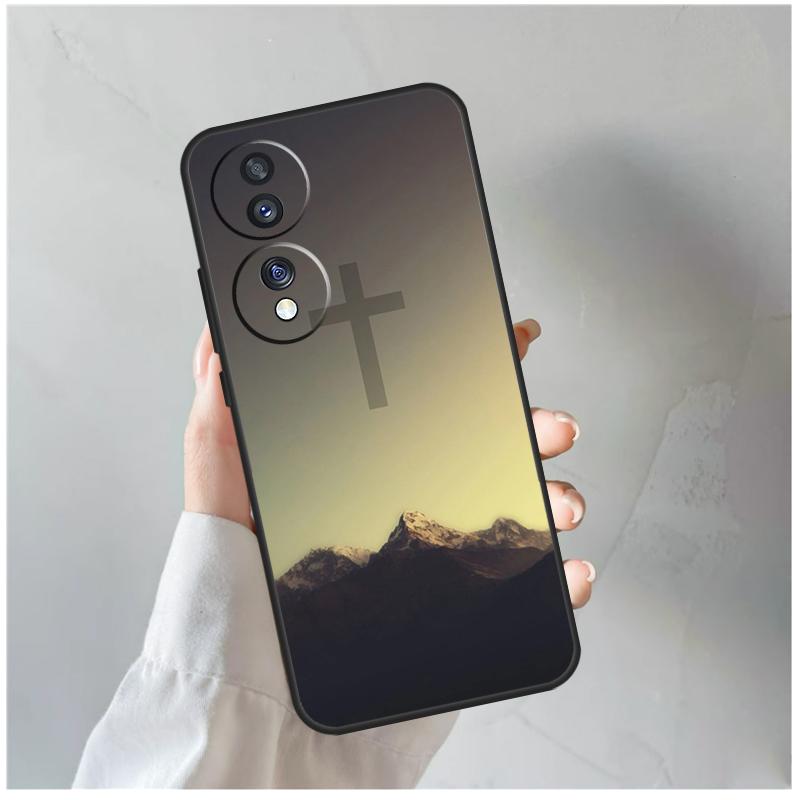 Faith Christian Religious Jesus For Honor Magic 8 5 6 7 Pro Case For Honor 200 400 70 90 Lite X8c X8b X9a X9b X9c X9d Win RT