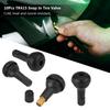 Tire Air Valve Cap, 10pcs TR415 Snap-in Car Auto Wheel Tubeless Tire Valve Stem Short Rubber Valve