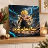 Dragon Ball Goku Custom Name Diamond Painting Personalized 5D Full Drill DIY Diamond Art Home Decor