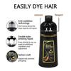 500ml Hair Coloring Shampoo Herbal Hair Dye Shampoo For Men And Women