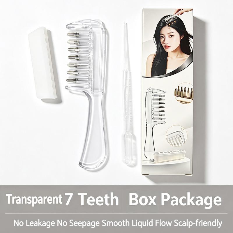 Multi-Function Mini Portable Head Applicator Anti-Frizz Scalp Nourish Hair Firming Applicator Anti-Static Hair Care