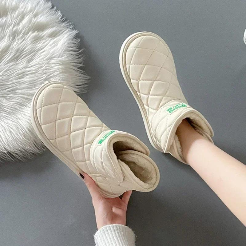 New In Booties Shoes for Women Elegant With Medium Heels Spring 2025 39 Lamb Sale Demi-season Autumn Y2k Womens Ankle Snow Boots