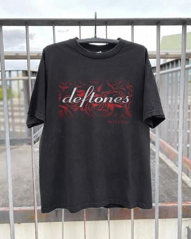 HOT! Deftones - Minerva Unisex T-Shirt Black Heavy Cotton T-Shirt XXXL