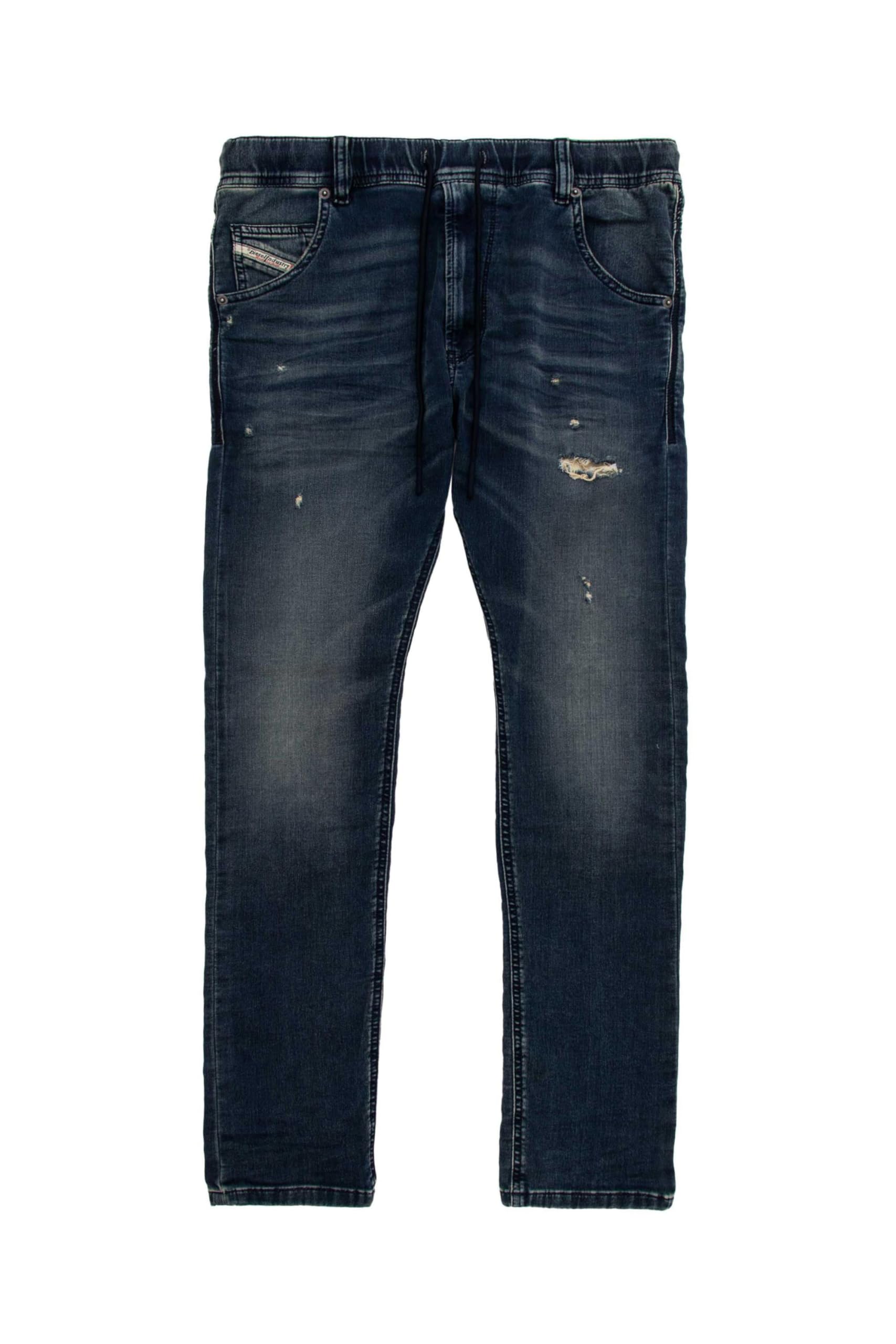 

Джинсовые брюки JOGGJEANS зауженные 00CYKIR006S 01 индигово-голубой 30 [дизель] мужские KROOLEY-NE