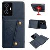 PU Leather Wallet Phone Case for Xiaomi 11T Pro,11T Multiple Card Slots Dual Metal Button Closure Shockproof Full‑Body Protective Cover