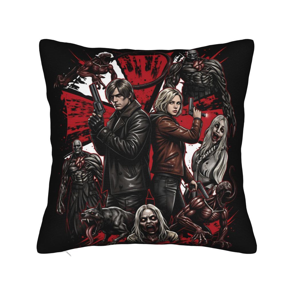 Leon Kennedy Pillow Case Graphic Pillow Cover For Sofa Home Decoration Novelty Pillowcases