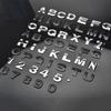 3D Metaal Doe-het-zelf Styling Letters Woord Alfabet Embleem Stickers Cijfers Labeling Auto Sticker Achterklep Digitief Badge Accessoires