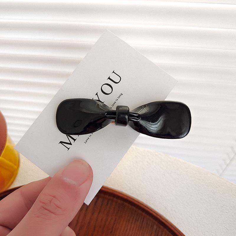 

Acetate Bow Duckbill Clip Side Hairpin for Kids Bangs