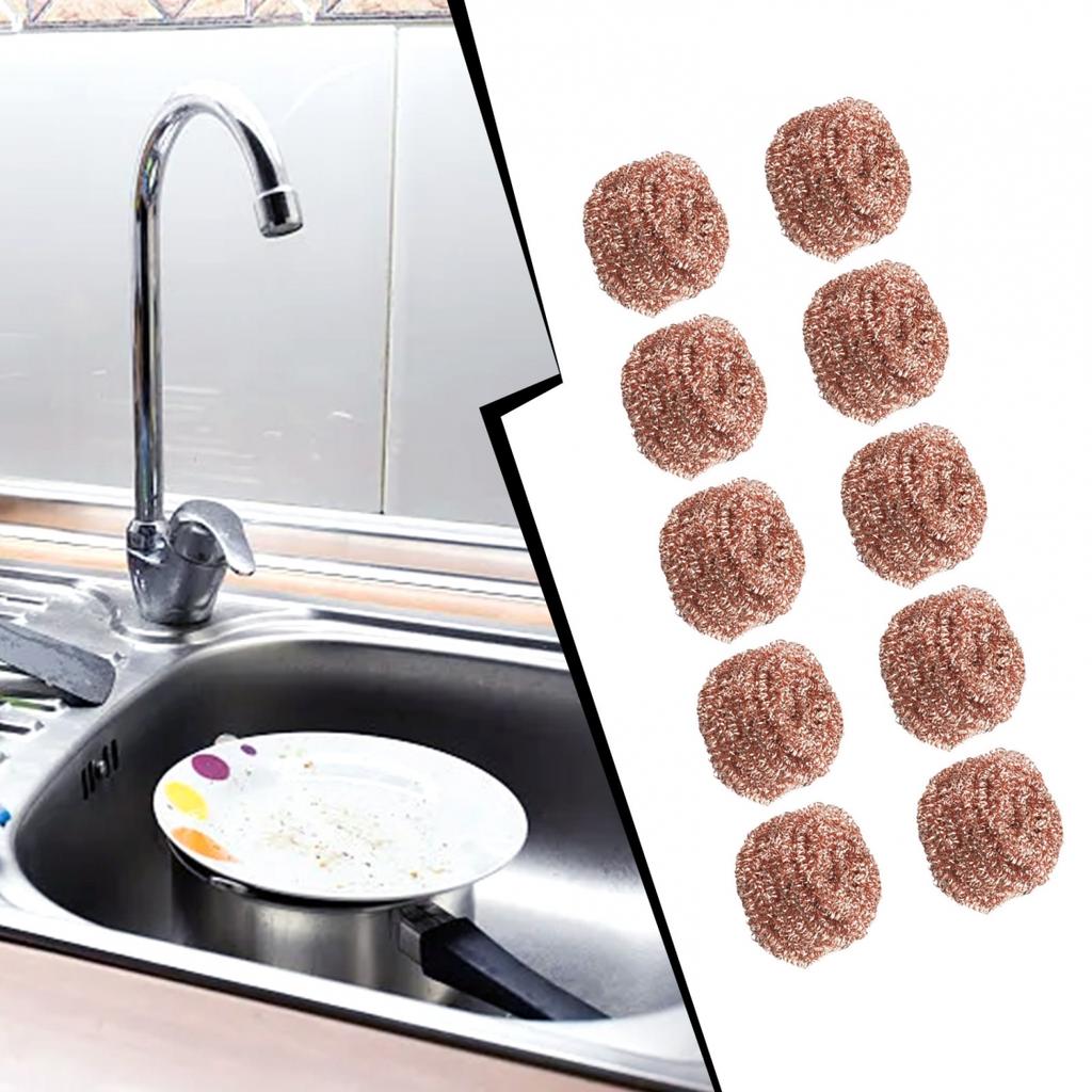 Effective Copper Wire Sponge Ball for Tough Cleaning Jobs (63 characters)