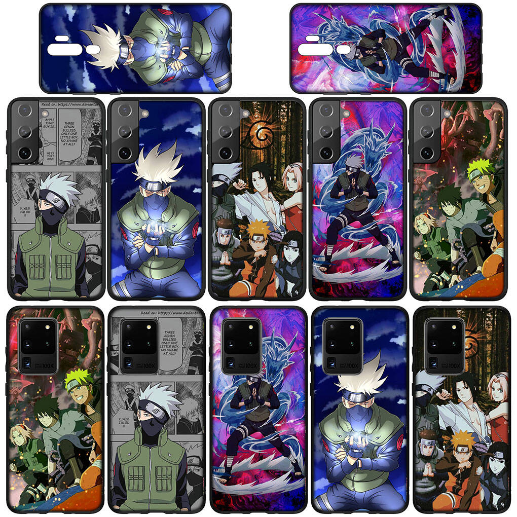 Handyhülle für Samsung Galaxy S25 S23 S24 Ultra FE Plus A05 A06 A15 A16 A36 A37 A35 A54 A55 A56 A57 A25 A26 A53 A17 Kakashi Naruto Itachi Uchiha Hülle