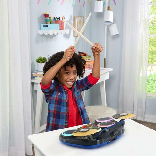 VTech Kidi Star Drum Pad, černá.