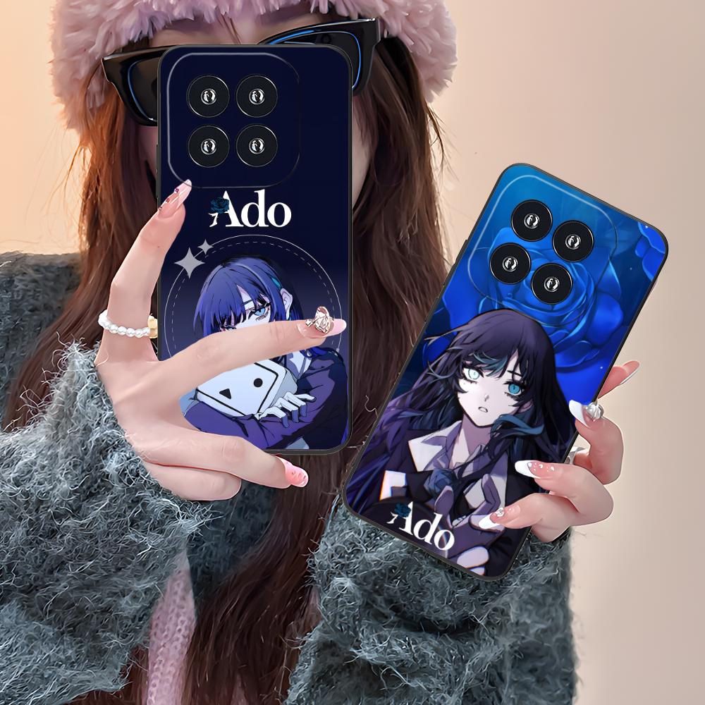 Ado Rose Anime Mobile Phone Case for Xiaomi 15 14 13 12 Mi 11 T Ultra Lite Pro S X 5G Colorful Printing Cover Luxury Pretty