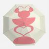 Disney Lilo & Stitch Playful Wink Art Automatic Tri-Fold Umbrella, Waterproof Anti-UV Windproof Compact Travel Umbrella, Cute Ca