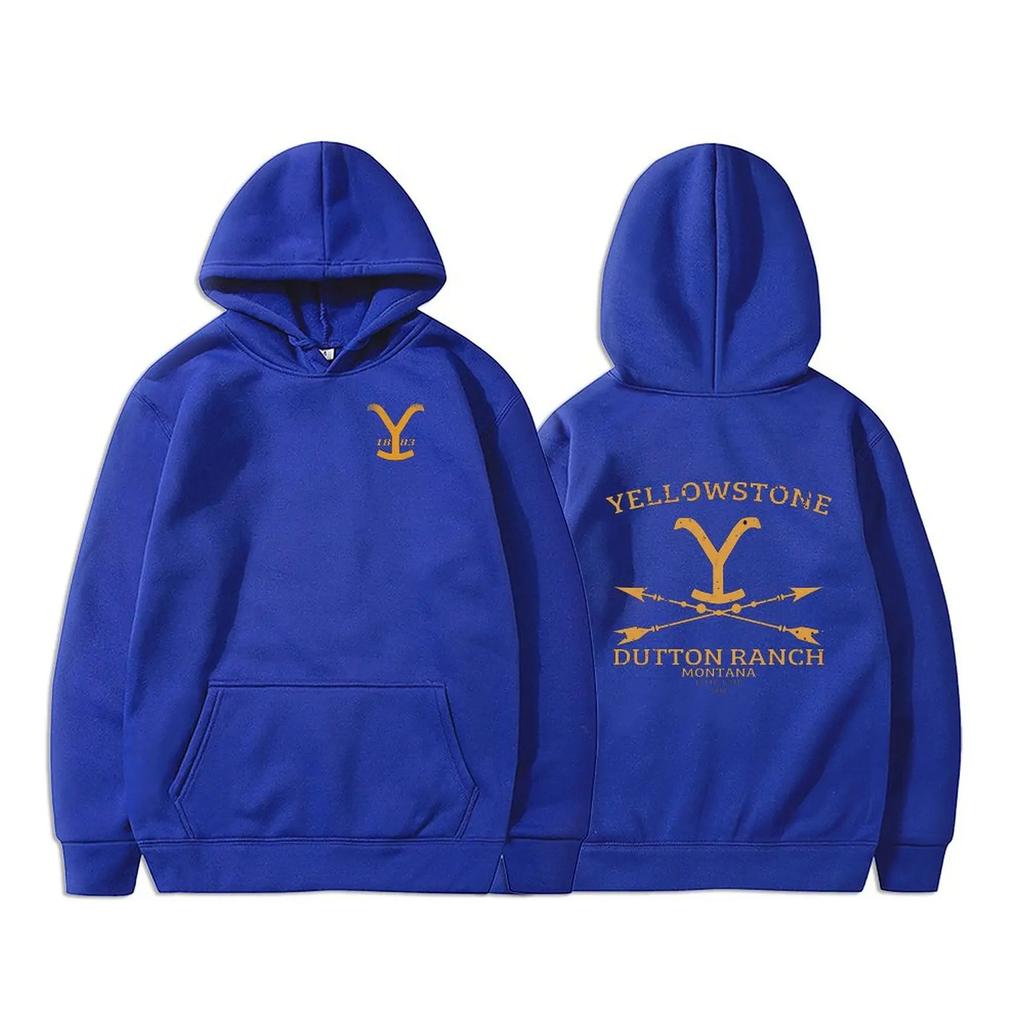 New Men's and Women's Leisure Sports Shirt Yellowstone Hoodie Unisex Dutton Ranch Hoodie Beth Plus Size Boys' Top