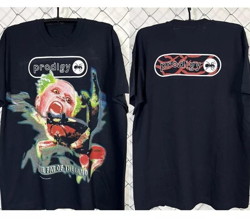 Prodigy 1999’s The Fat Of The Land 2 Side Black Short Sleeve Unisex T shirt Unisex T-Shirt XXL