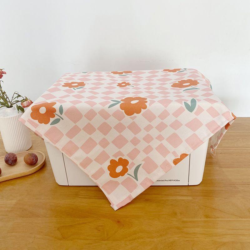 

Ткань Хлопок Лен Пылезащитный Чехол для Принтера Копировального Аппарата Факса Многоцелевое Полотенце Компьютер Маленькое Квадратное Полотенце Ткань-Чехол для Микроволновой Печи Small red flower 30*30cm (phone cover)