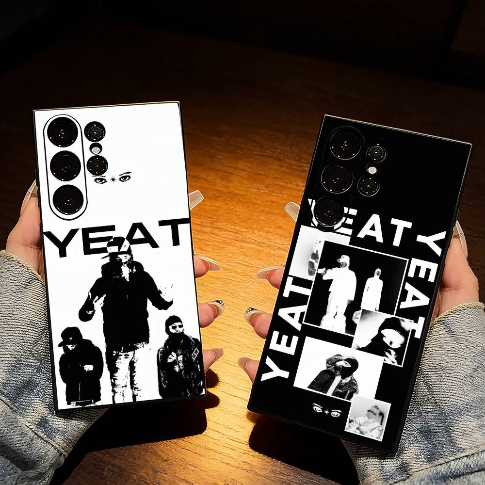 Y-Yeat A-AfterlyfeES Rapper Phone Case For Samsung S25,S24,S21,S22,S23,S20,Ultra,S26,Plus,Fe,Note,5G Black Cover