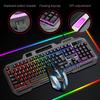 Keyboard and Mouse Set Gaming Computer USB Wired RGB Backlit Keyboard Laptop Accessories Ergonomic Laser Mouse Wheel For Esports