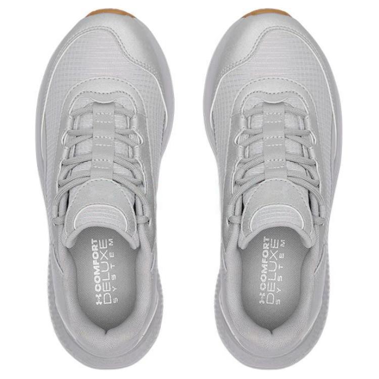 Under Armour Abrasion Resistant Low top Casual Shoes Women's Silver 3028448-099