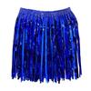 Rain Skirt Dance Costume Streamer Fringe Half Skirt for Beach Parties Sequin Cheerleading Team Dress for Adults Kids