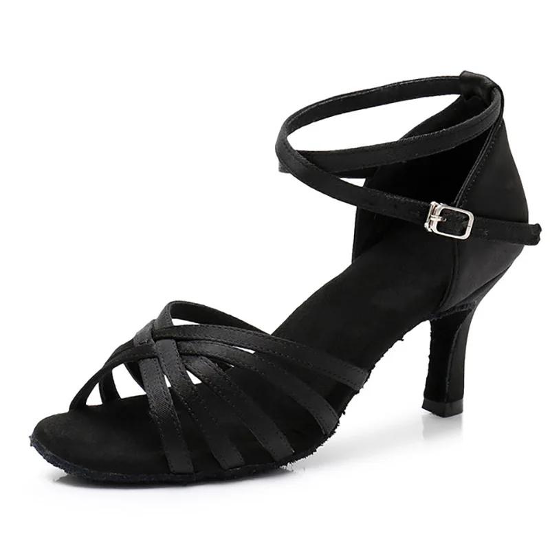 Woman latin dance shoes ladies girls professional dance shoes tennis 5/7cm suede soft sole jazz salsa practice shoes