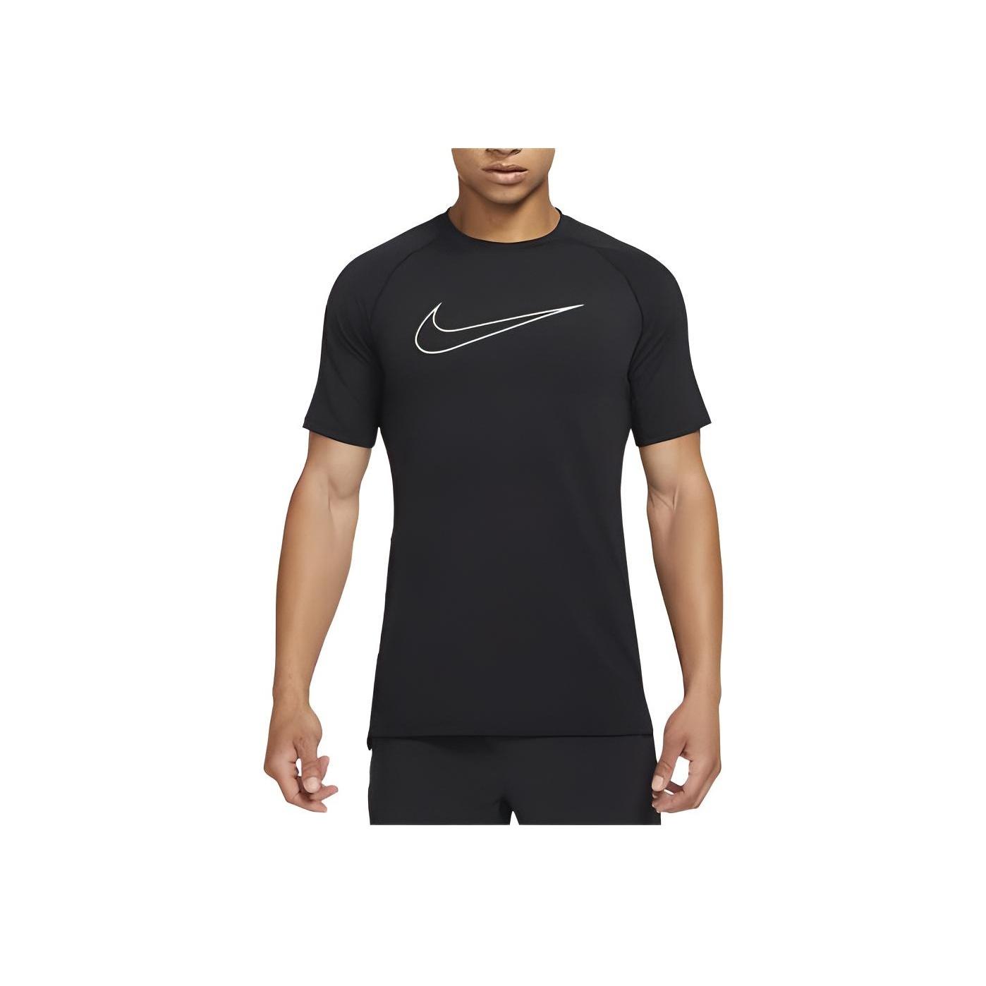 

Nike Футболка с коротким рукавом и принтом логотипа Pro Dri-FIT, удобная, с круглым вырезом, для мужчин, черная DD1982-010 3XL