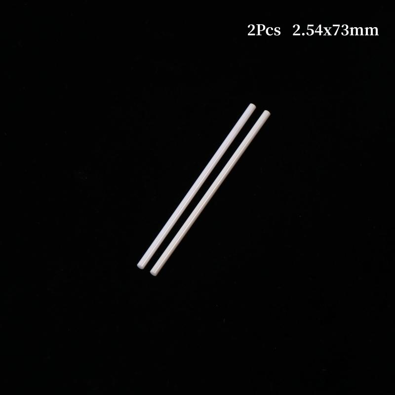 2 stk Keramisk Aksel Senkbar Pumpe Rotoraksel Solid Slitesterk Isolasjonsdeler Diameter 2,5 mm-6 mm Tilbehør