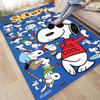 Non-slip Area Rug for Living Room with Snoopy Cartoon Design, Soft Rug for Bedroom, Children's Playroom, Sofa, Home Decor, Doorm