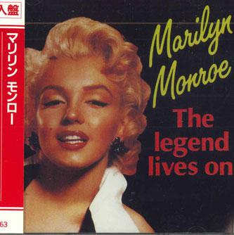 

CD MARILYN MONROE - Legend Lives On DCE063 WORLD STAR Germany Obi Pop Used