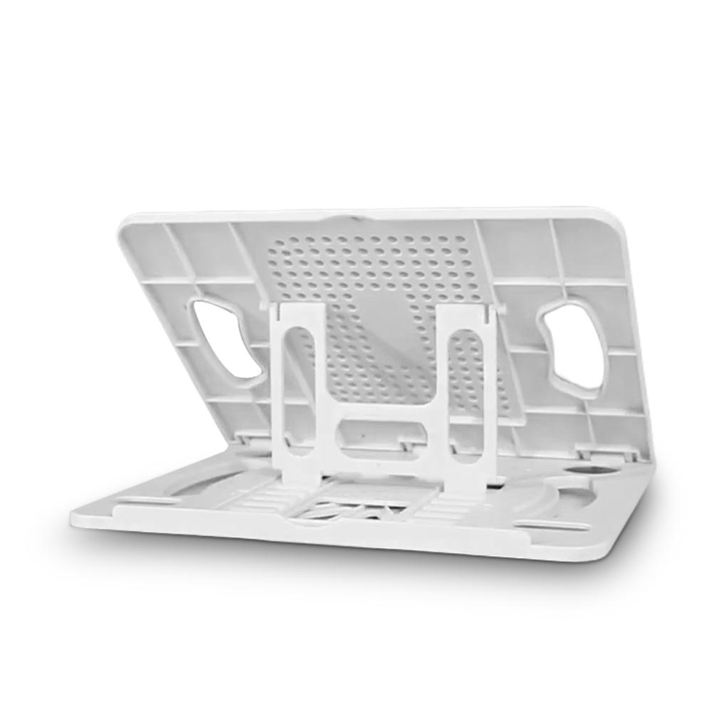 Kunststoff Tablet Handy Halter Ergonomisch Klappbar Halter Wärmeableitung Drehbarer Winkel Verstellbare Halterung 15kg Gewichtslast