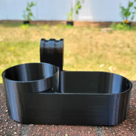 Snack Tray Cup Holder Anti-Spill Multipurpose Tool-Free Installation Side-Mounted Tray with Cup Holder for Wonderfold Wagon
