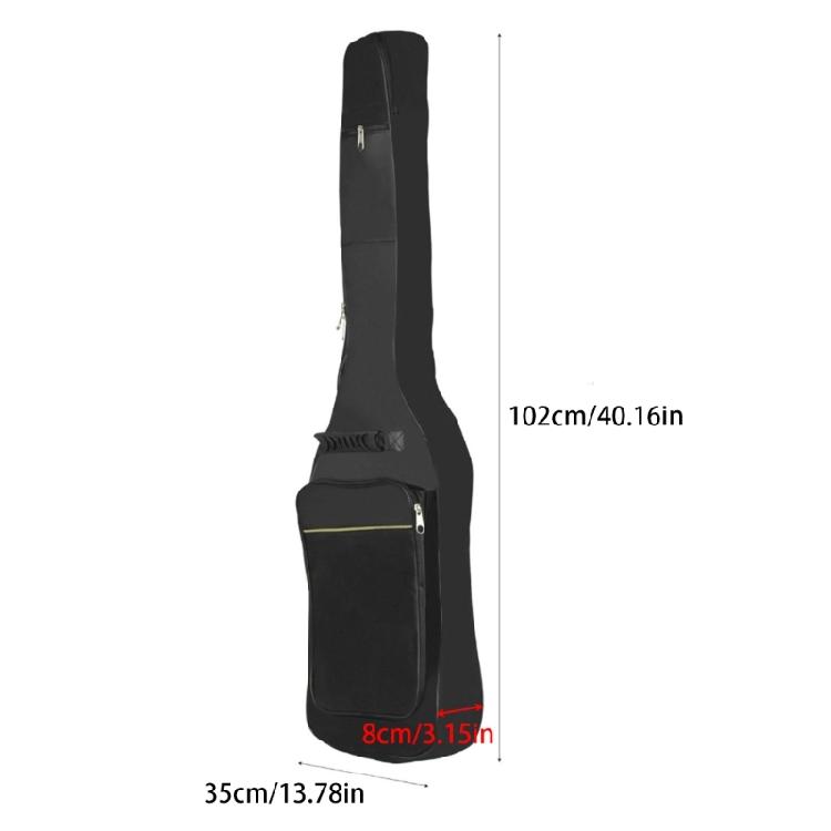 Waterproof Guitar Case Adjustable Shoulder Strap Padded Guitar Protections Cover