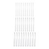 10 Pieces Aluminum Bracelet Blank Set Jewelry Making Bending Cuff Bangle, for Engraving and
