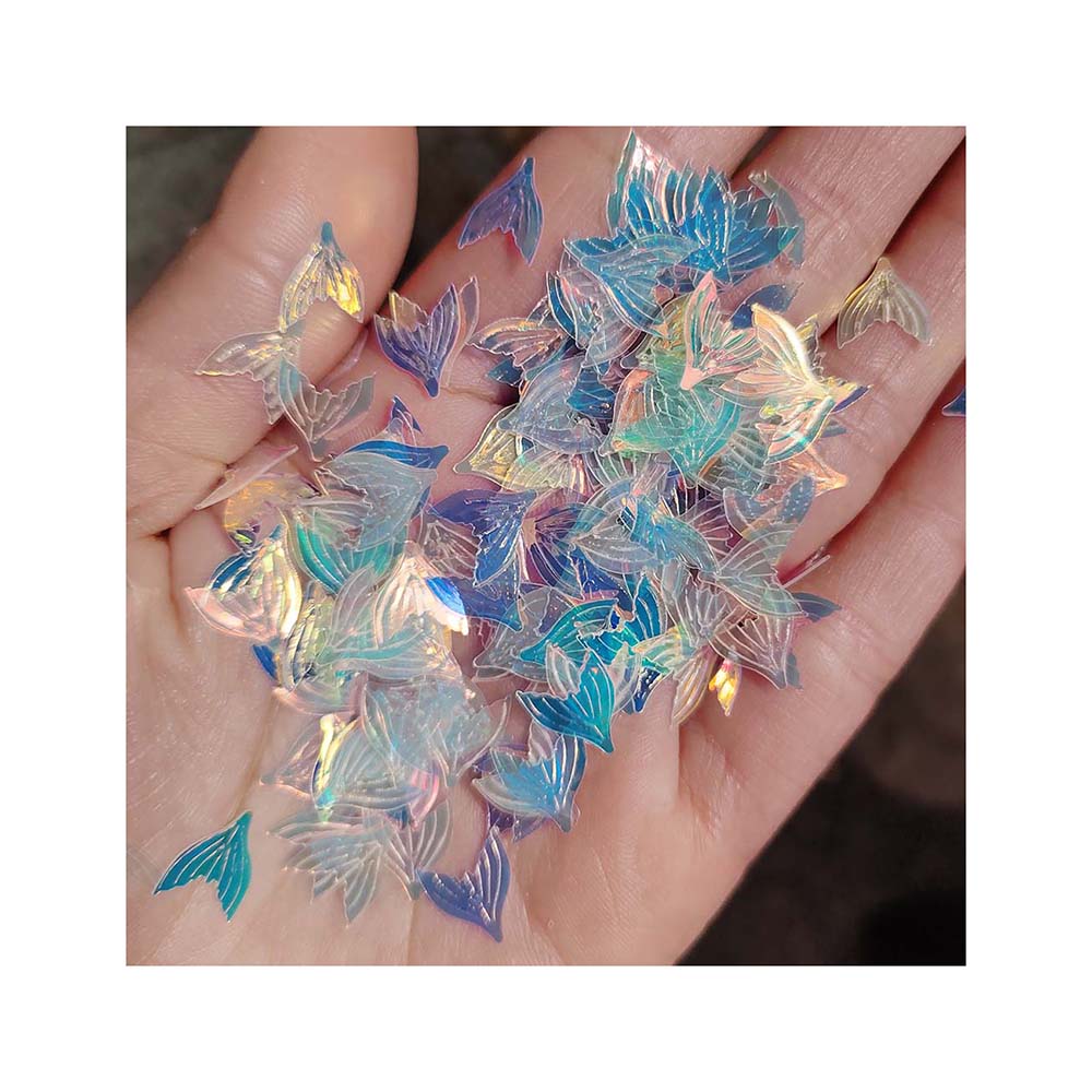 Nail Art Manicure Sequins Flower Mermaid PVC Loose Glitter Paillette for Wedding Confetti Ornament Crafts Accessories