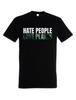 Hate People Love Plants T-Shirt Fans Fan Palm Nature Environmental Protection