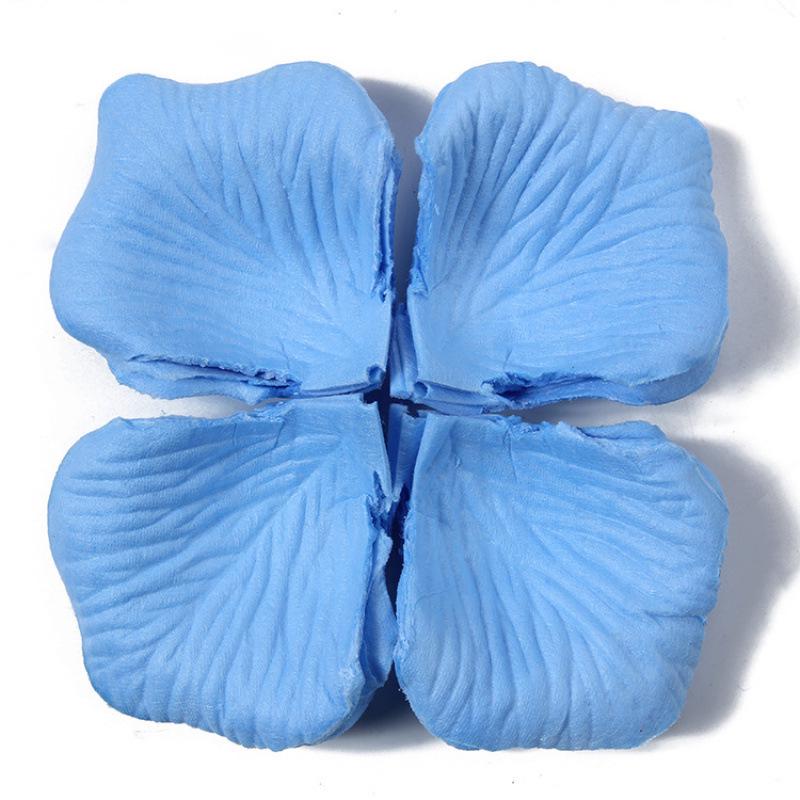 100-Piece Non-Woven Fabric Rose Petals for Wedding Room Decoration