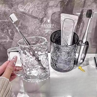 Glacier Pattern Mouthwash Cup, Tooth Brushing Cup, Household Toothbrush, Toothware, Tooth Jar, High-end Couple Washing Cup