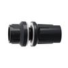 Aquarium Drain Line Connector Set for Pet Habitat Care, Screw-Lock Pipework Body with Seal Washers for Filter Line Work