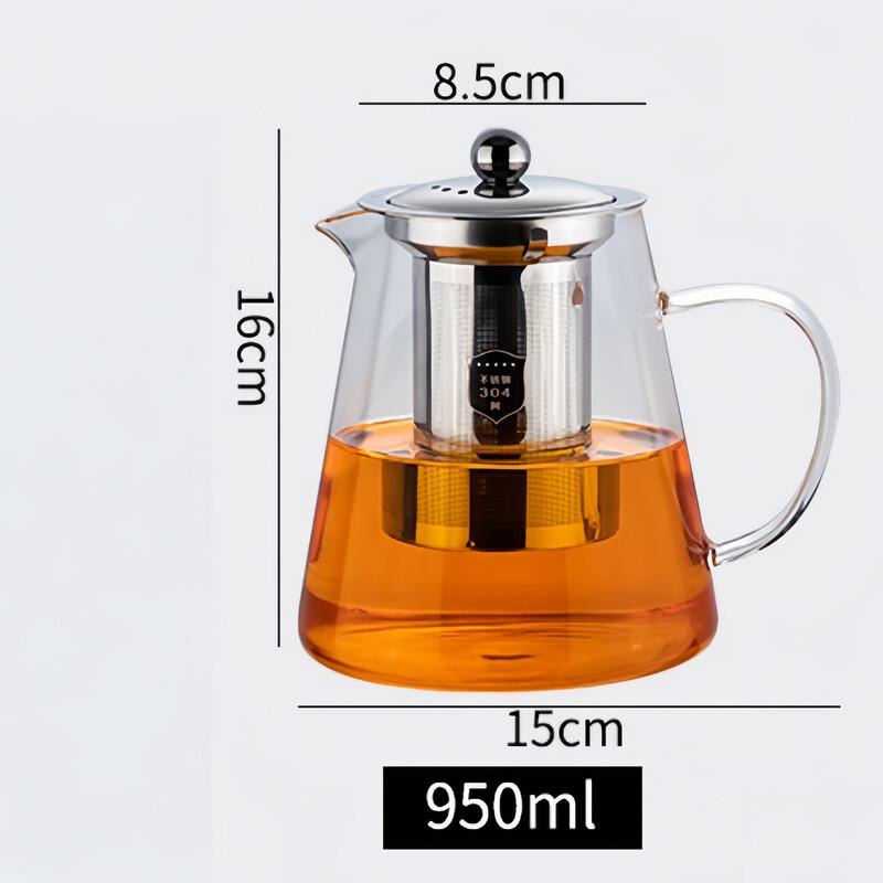 Qianxing High Borosilicate Glass Teapot Set