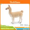Ensemble de Modèles en PVC d'Animaux de Ferme avec Mouton Alpaga Bélier Chèvre Décor Statique Pour Salle de Jeux d'Enfants
