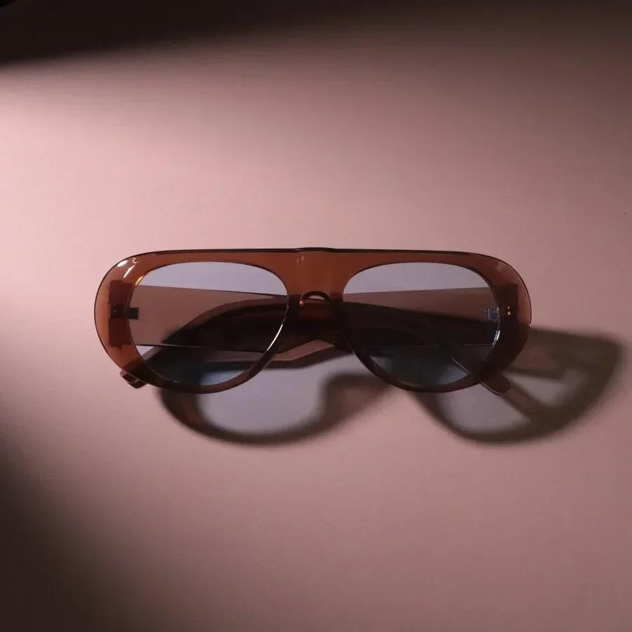 Female Big Frame Square Sunglasses Women Men Luxurious Casual Sun Glasses Mirror Colors Designer Brand Fashion