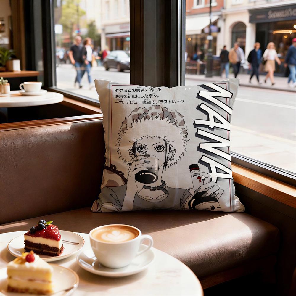 Anime NANA Cushion Cover Decorative Cushions Covers Cover Sofa X Pillow  Piece X X Pillowcase