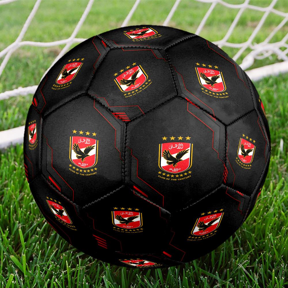 Ahly Football Club Printed Size 5 Soccer Balls, High-Quality, Anti-Slip, Protective Football, A Unique Gift , Birthdays, Christmas Gifts