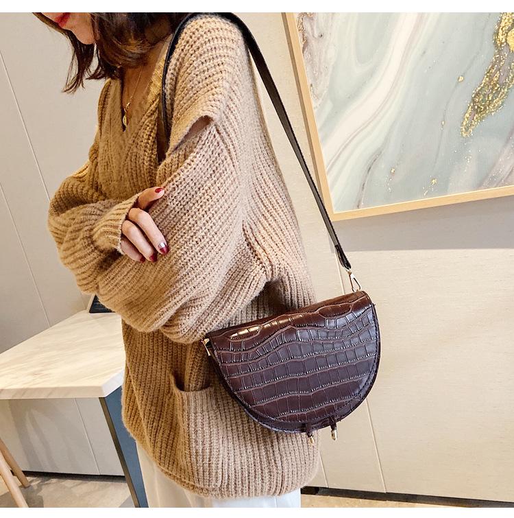 SCIONE Retro kleine neue weibliche Tasche High-End-Schultertasche Mode Diagonaltasche