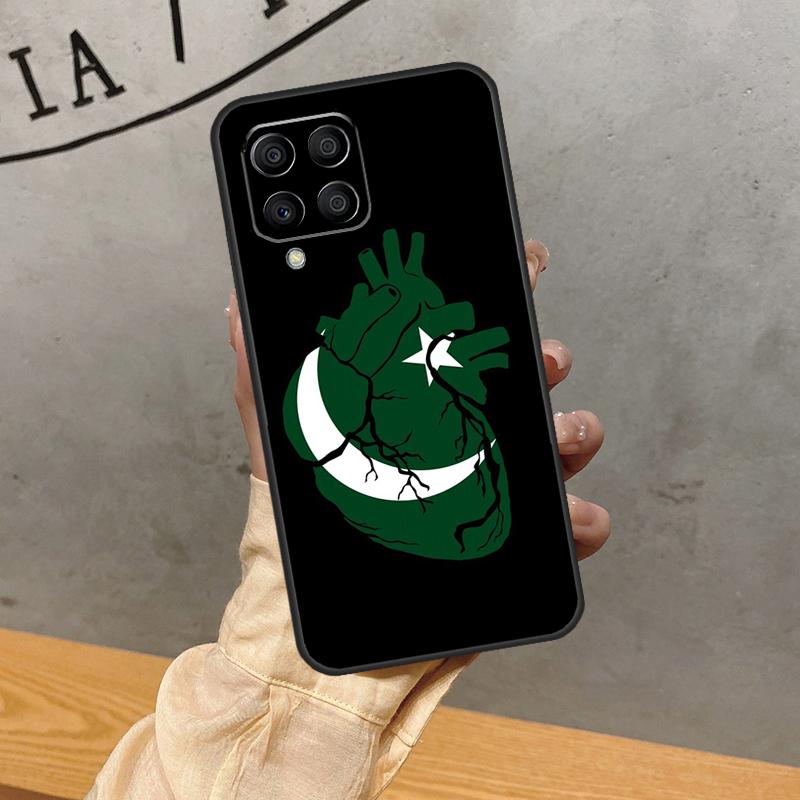 Pakistan Passport Flag For Samsung Galaxy M16 M34 M11 M35 M21 M06 M33 M13 M53 M31 M55 M15 M14 M54 M12 M32 M52 Case