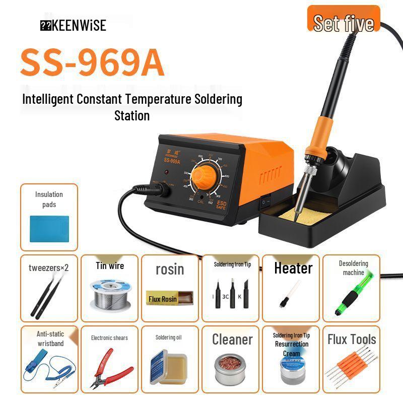 936 Adjustable Temperature 60W Soldering Station - Ideal for Household and Mobile Phone Electronic Repairs.