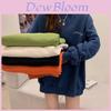 Womens Letter Print Oversized Hoodie With Fleece Lining For Casual Fall Winter Comfort