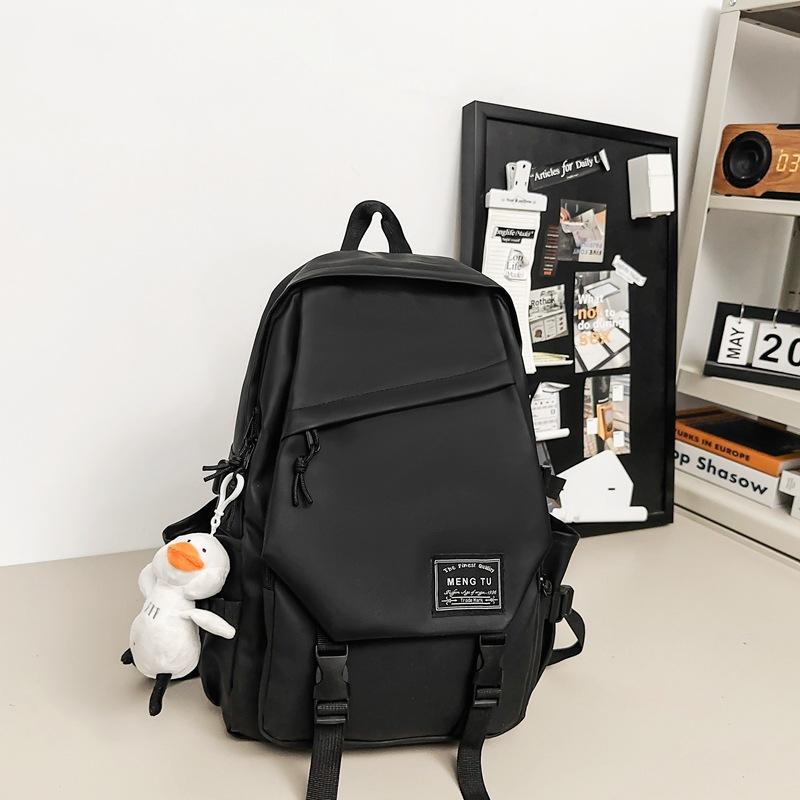 Schoolbag Schoolbag Male Ins Trendy College Student Vintage Backpack Trendy Brand, Campus Backpack Female Korean Version Simple and Versatile Travel