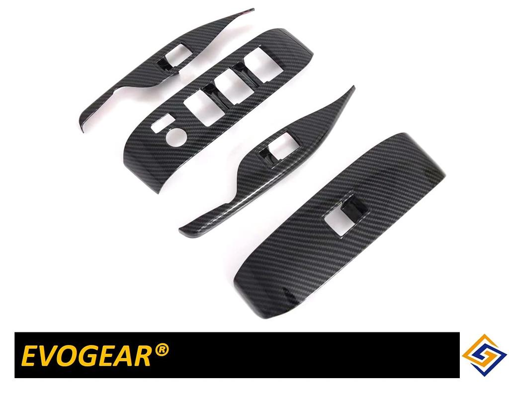 Toyota Alphard exclusive aftermarket product Vellfire 30 series exclusive interior carbon door window button switch panel cover garnish TOYOTA